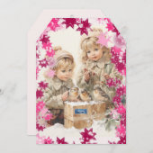 フラットカード6 (PinkSnowFlakes) RFPMDesigns ©️ 2024 (正面/裏面)