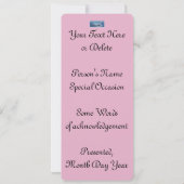 フラットカード7薄紫(BalletFlowers)RFPMDesigns ©️ 2024 (裏面)