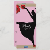 フラットカード7薄紫(BalletFlowers)RFPMDesigns ©️ 2024 (正面/裏面)