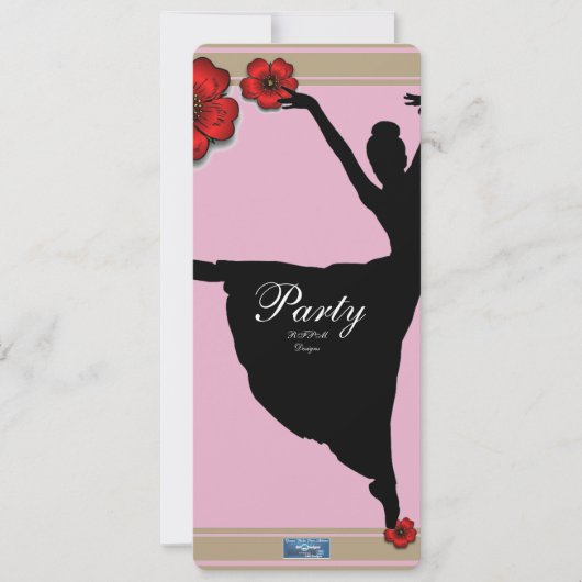 フラットカード7薄紫(BalletFlowers)RFPMDesigns ©️ 2024 (正面)