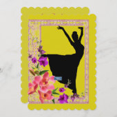 フラットカード7黄色(春ダンス)RFPMDesigns ©️ 2024 (正面/裏面)