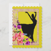 フラットカード7黄色(春ダンス)RFPMDesigns ©️ 2024 (正面)