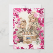 フラットカード7 (PinkSnowFlakes) RFPMDesigns ©️ 2024 (正面)