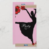 フラットカード8薄紫(BalletFlowers)RFPMDesigns ©️ 2024 (正面/裏面)