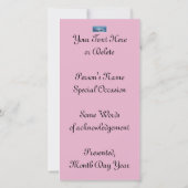 フラットカード8薄紫(BalletFlowers)RFPMDesigns ©️ 2024 (裏面)