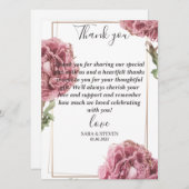 フラットカード – ありがとう (正面/裏面)