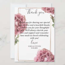 フラットカード – ありがとう