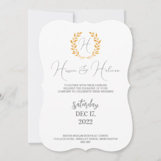 フラットカード、イスラム教徒の招待