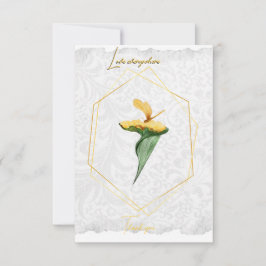 フラットカード サンキューカード