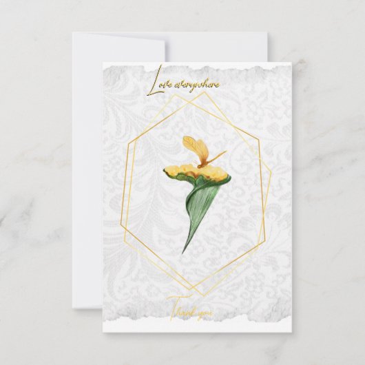 フラットカード サンキューカード (正面)