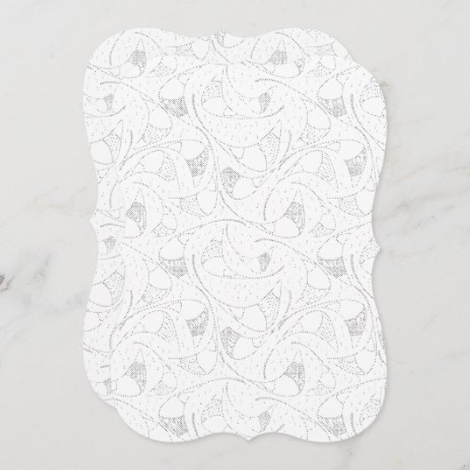 フラットカード & プレースセッティング | 卒業式 & ディナー (正面/裏面)