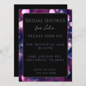 フラットカード、ベリースパークルダーク (正面/裏面)