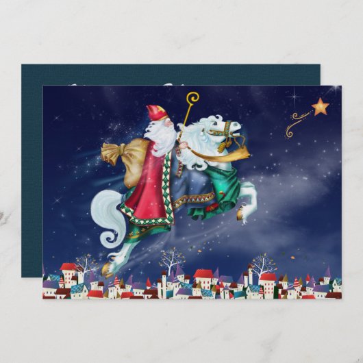 フラットカード – マグニフィセントニック シーズンカード (正面/裏面)