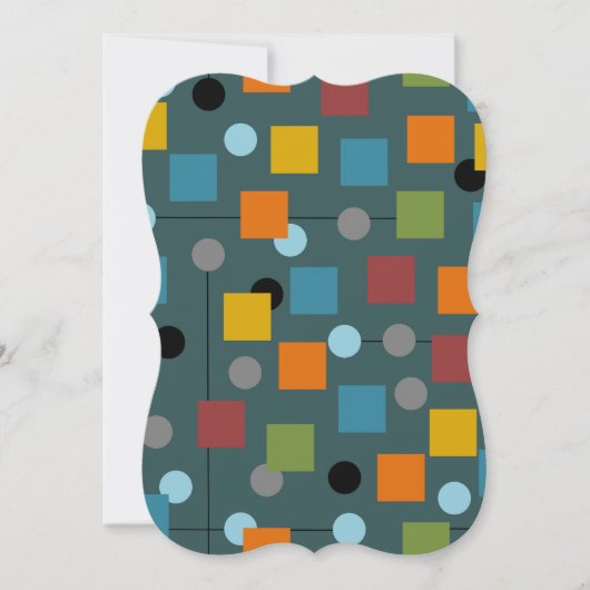 フラットカード – 半世紀モダン間1.3シームレス (正面)