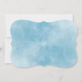 フラットカード – 雲の中に頭を出す (裏面)