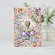 フラットカード 1 シルバー（カメオ ガーデン）RFPMデザインズ©️2024