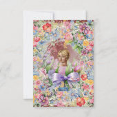 フラットカード 1 ワインバーグ(カメオガーデン) RFPM デザイン ©️ 2024 招待状 (正面)