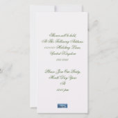 フラットカード 8 (パープルブロッサムス) RFPMデザインズ ©️2024 案内状 (裏面)