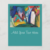 フラットカード： KANDINSKY ：滝 (正面)