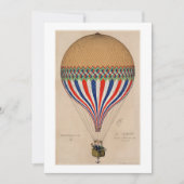 フラットカー空白のド() ：フラグフランスのをテーマにしたバルーン (正面)