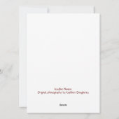 フラットキャバリヤーキングチャールズパピークリスマスカード シーズンカード (裏面)