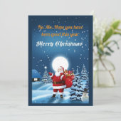 フラットクリスマスカード (スタンド正面)