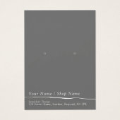 フラットグシンプルレーイヤリングディスプレイカード (正面)