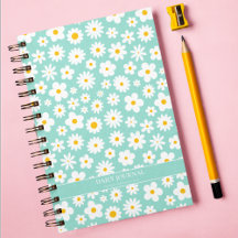 フラットグモダンラフィックデイジーロビンズエッグブルー