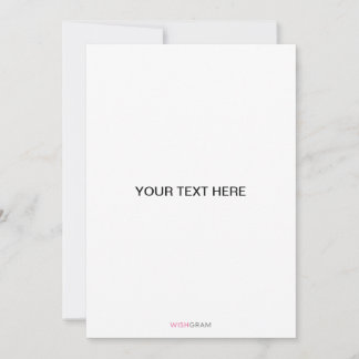 フラットグリーティングカード