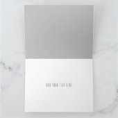 フラットグリーティングカード：ありがとうございます。ブッダ サンキューカード (内部)