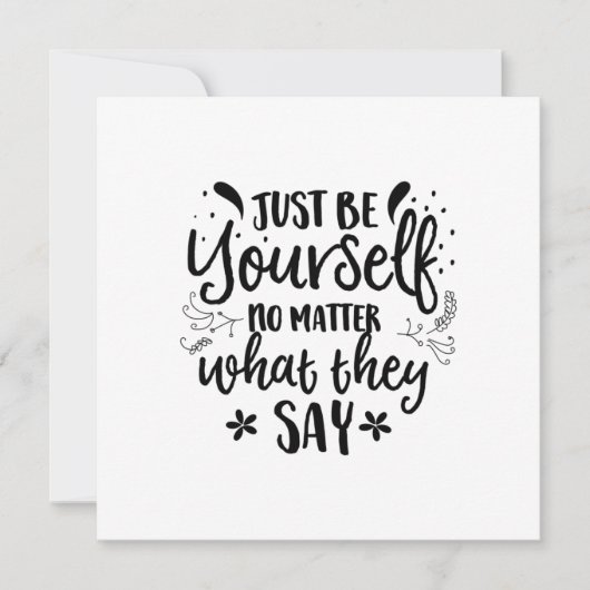 フラットグリーティングカード カード (正面)