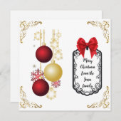 フラットグリーティングカード シーズンカード (正面/裏面)