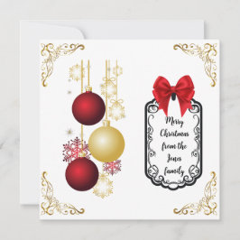 フラットグリーティングカード シーズンカード