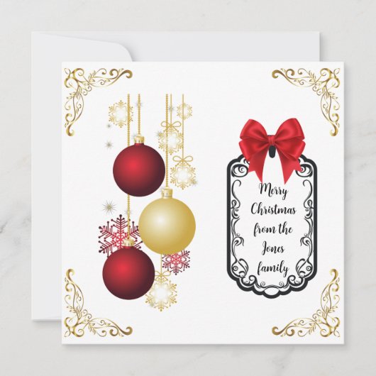 フラットグリーティングカード シーズンカード (正面)