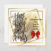 フラットグリーティングカード シーズンカード (正面/裏面)