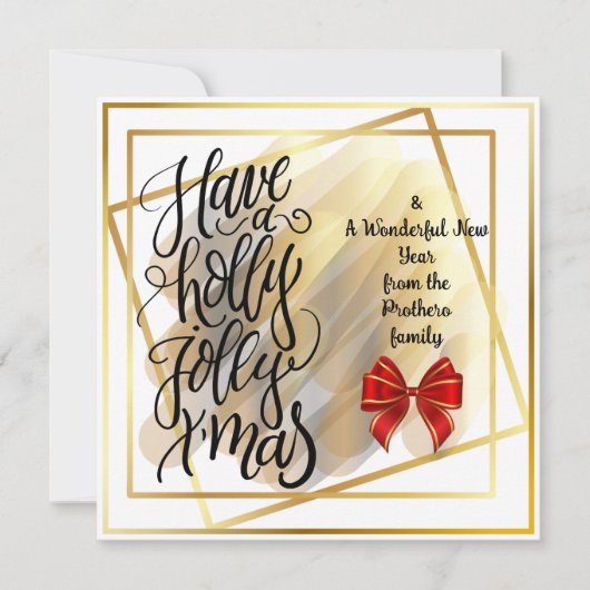 フラットグリーティングカード シーズンカード (正面)