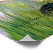 フラットコートレトリバー2 – ユリ2 ポスター (角)