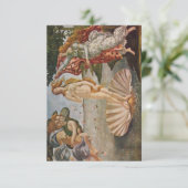 フラットサンキューカードザ誕生オブヴィーナスボッティチェリ サンキューカード (スタンド正面)