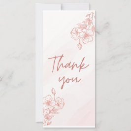 フラットサンキューカード