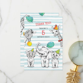 フラットサンキューカード5周年記念パーティー サンキューカード