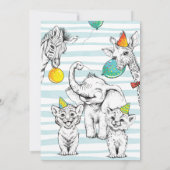 フラットサンキューカード5周年記念パーティー サンキューカード (裏面)