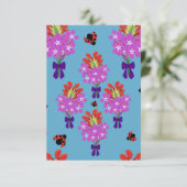 フラットサンキューカード – ガーデンパーティーブケッツ サンキューカード (スタンド正面)