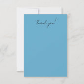 フラットサンキューカード – ガーデンパーティーブケッツ サンキューカード (裏面)