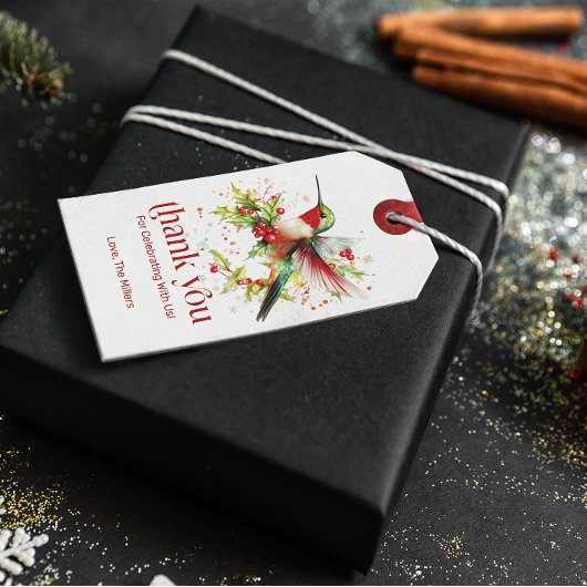 フラットサンキューカード ギフトタグ