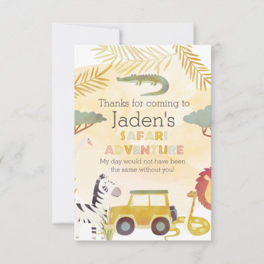 フラットサンキューカード サンキューカード (正面)