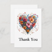 フラットサンキューカード サンキューカード (正面/裏面)