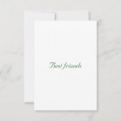 フラットサンキューカード サンキューカード (裏面)