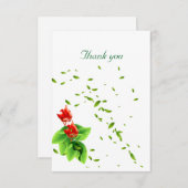 フラットサンキューカード サンキューカード (正面/裏面)