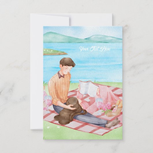 フラットサンキューカード サンキューカード (正面)