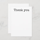 フラットサンキューカード サンキューカード (正面/裏面)